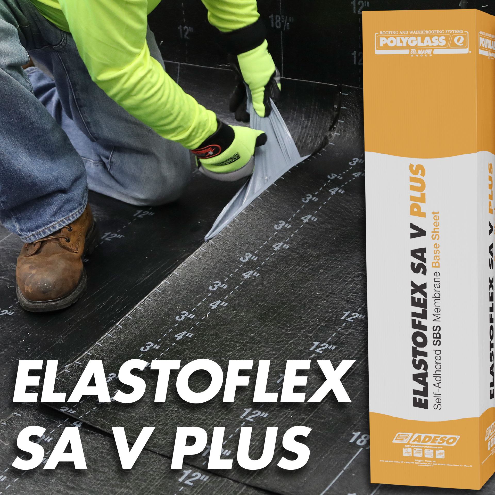 Polyglass Announces Elastoflex SA V Plus Self-Adhered Membrane ...