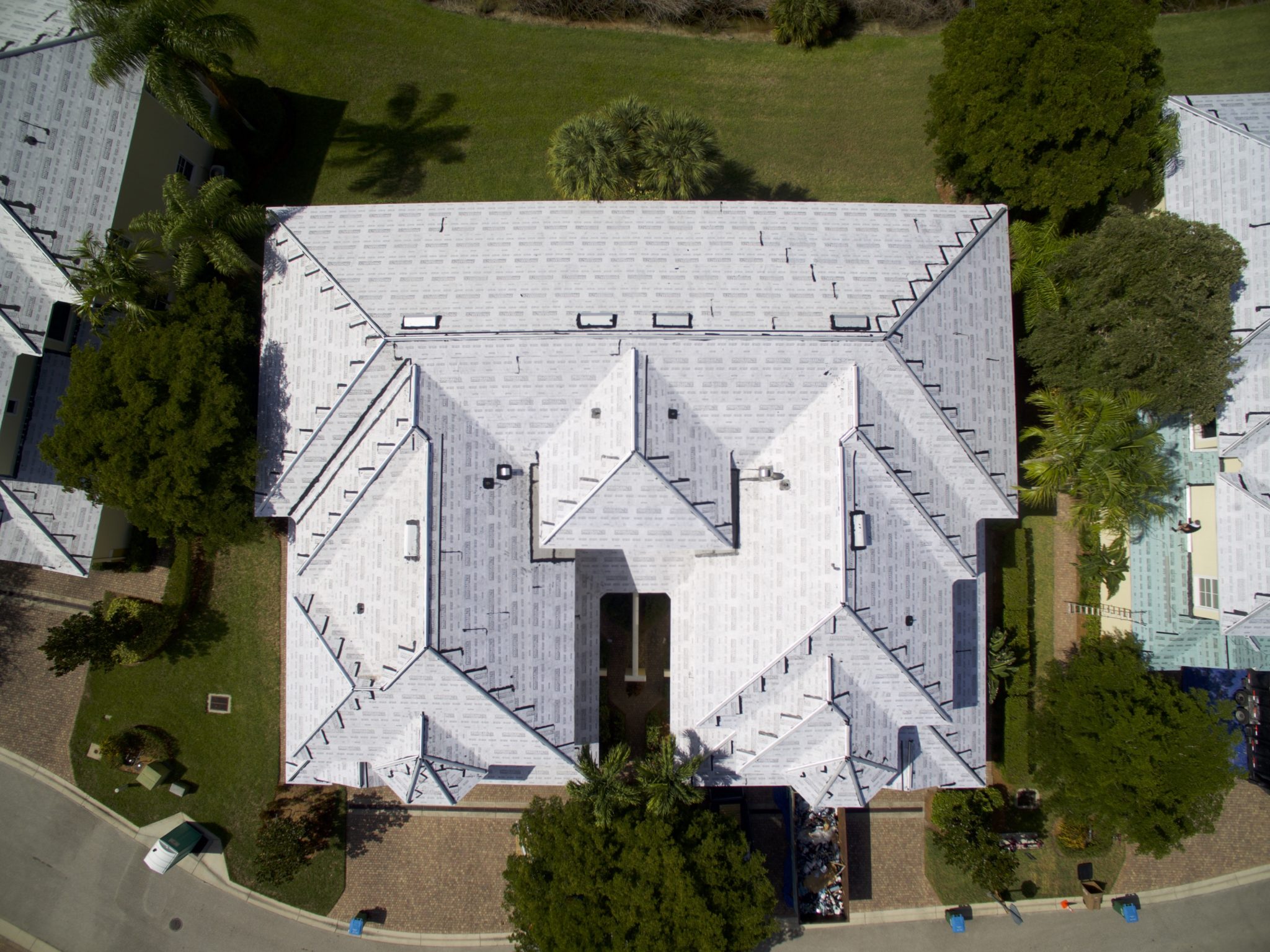 Cape Coral roofing project featuring Polyglass underlayment 2