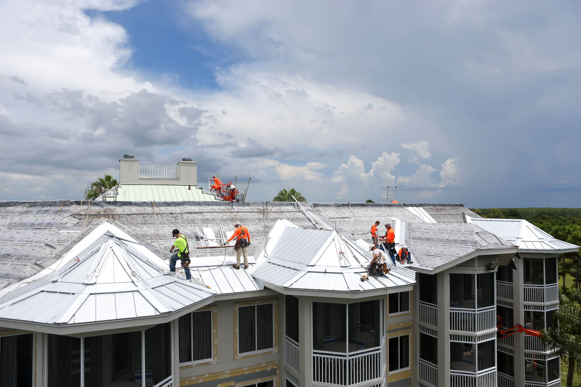 Steep-Slope Roofing Installation